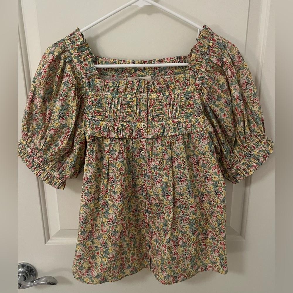 Doen Farley Top Liberty Print XS - Picture 2 of 6
